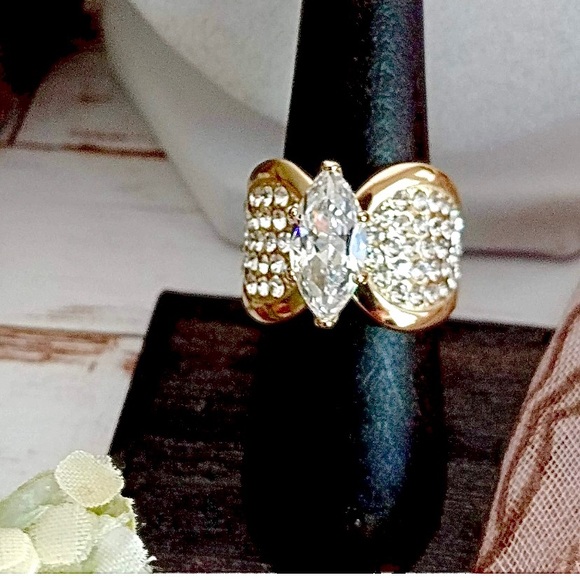 Marquis CZ Fashion Ring - Picture 3 of 5